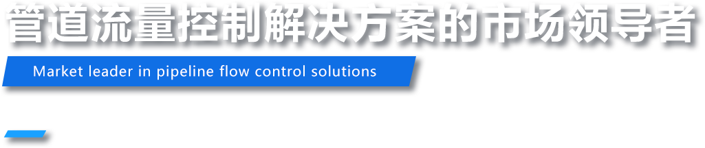 管道流量控制解決方案的市場領(lǐng)導(dǎo)者