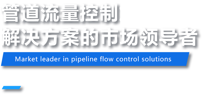 管道流量控制解決方案的市場領(lǐng)導(dǎo)者